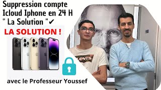 Suppression compte Icloud Iphone en 24 H " La Solution "✔️