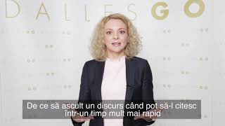 Curs de Public Speaking cu Teodora Mețiu - Tips & Tricks