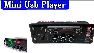 Digital Mini Usb Player