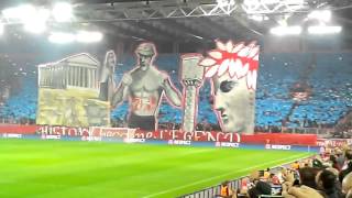 Olympiakos vs Dinamo Zagreb 04/11/2015 (TIFO)