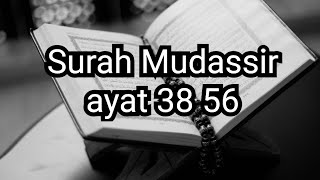 Surah Mudassir ayat 38 56 #explore #urdu #youtube #quran #islamicvideo