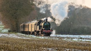 Nikolausdampf mit 78 468 auf der ehem. Tecklenburger Nordbahn