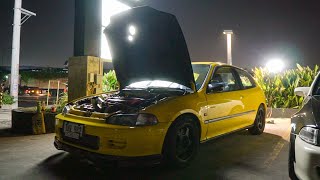 First time driving a B16 DOHC TURBO CIVIC EG!