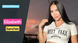 【Elizabeth Sanchez】colombian curvy model & plus size model | bio wiki