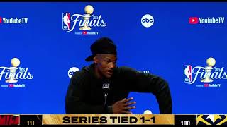 Jimmy Buttler Post Game Interview | NBA Finals Game 2 Miami Heat V Denver Nuggets