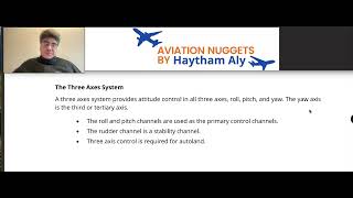 Autopilot types , Aviation nuggets by @Haytham_Aly