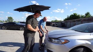 По таких ценах сейчас купить сложно. Ford Fusion из США. Распаковка и ремонт [IAAI Copart]