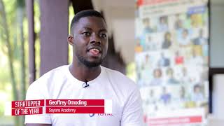 Meet Sayans Academy by Geoffrey Omoding - Startupper Finalist 2nd Edition