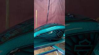 #painting #airbrush #custom #motorcycle #harleydavidson #bike #trending #viral #viralvideo