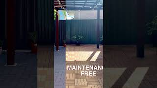 BEFORE and AFTER Transformations // Decko Tiles | The Decking Tiles Specialists #shorts