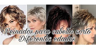 PEINADOS Y FORMAS DE LLEVAR  CABELLO CORTO.