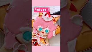 Errores/fails en la decoración! #cookierun #royalicing #fail #cookies #crk #icing