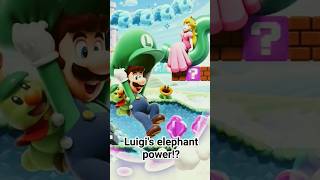 Luigi's Elephant Power?