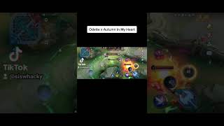 Using #odette in #mobilelegends while telling the story of #autumninmyheart #kdrama