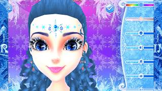 Fun Makeup Game - Dress Up, Choose Hairstyle & Beautify The Ice Princess - Games for Girls