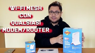 Creare una rete Wi-fi Mesh con Fritz Repeater 1200 e 3000, per tutti i modem o router!