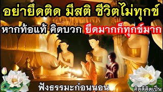 ฟังธรรมะก่อนนอน มีสติ หยุดคิดมาก ใจปล่อยวางให้เป็น🙏หลับสนิท(1002)22