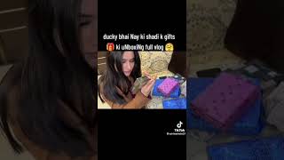 Ducky Bhai Ki Shadi k Gifts Full Vlog On @DuckyBhai Channel #viral #shortvideo