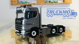 Svendgaard Transport Scania S Normal CS20N 6x2 01-3017 WSI Lkw Modell TRUCKMO