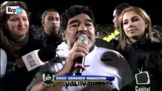 Maradona torna in campo E segna anche un gol