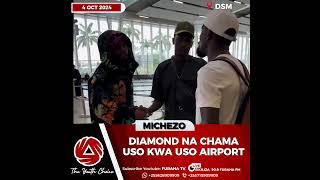 DIAMOND NA CHAMA, MUSONDA WAKUTANA UWANJA WA NDEGE #tanzania #shortsviral #shorts #shots #trending