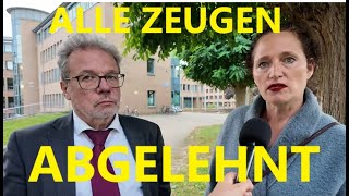 ALLE ZEUGEN ABGELEHNT !!! Fall Dr. Reiner Füllmich ( Claudia Jaworski )