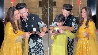 Arjun Bijlani Celebrates His 42nd Birthday With Wifey & Son | Cake Cutting With The Paps