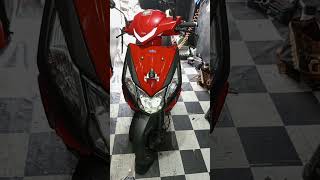 Honda dio with twoway alarm #HONDA DIO