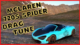 Forza Horizon 5 - Fastest Convertible Mclaren 720s Spider Drag Tune | Mclaren 720s Drift Tune