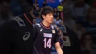 Japan men volleyball #volleyball #sports #spike #block