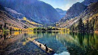 Hiking Parker Lake Trail, Eastern Sierra Mountains June Loop Mammoth Lakes California 4 Mile