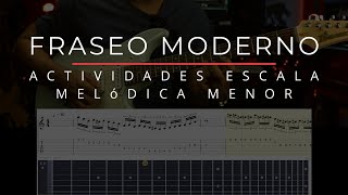 Melódica Menor - Desarrollo de Fraseo moderno Actividades Pack 1