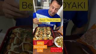 Takoyaki Japanese food on the making