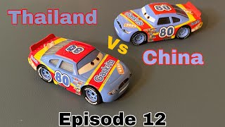 Disney Cars Thailand Vs China Episode 12: Sage Vanderspin (Gask-Its Piston Cup Racer #80)