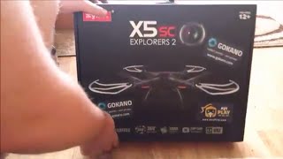 Unboxing Quad Copter Cam Free From | Gokano |