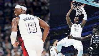 Bam Adebayo Best Highlights Moments Against South Sudan in Olympic Mens Basketball 2024