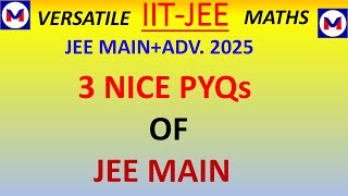 IIT-JEE 2025 NICE AND CONCEPTUAL PROBLEM OF 3D GEO.,PROGRESSION PYQS #advance #jeemains #jeeadvanced