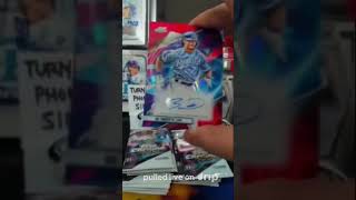 Chase life-changing cards out of Cosmic Chrome Baseball on Dripshop.live❗