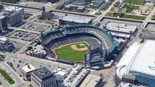 Comerica Park Orbit in Google Earth