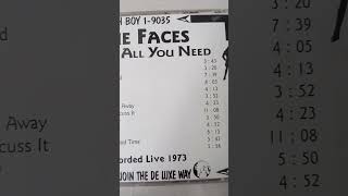 THE FACES That's All You Need (bootleg CD) Oh Boy