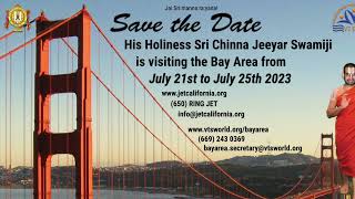 HH Chinna Jeeyar Swami visit to Bay Area