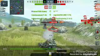 Wot blitz отличный бой на WZ110