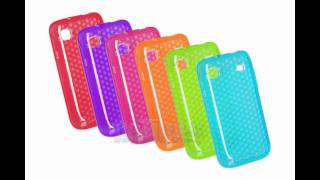 Resin Soft Jelly Case For Samsung i9000 Galaxy S - Hexagon