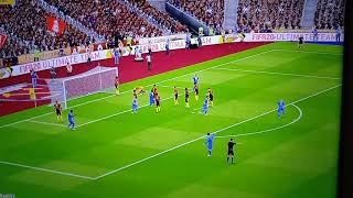 Barcelona new coach Ronald koeman amazing free kick in fifa 20