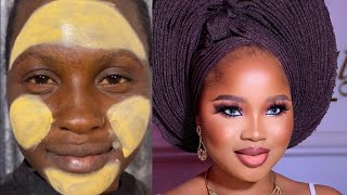 MELANIN MAKEUP TRANSFORMATION 💄 ✨️ CIRURGIA PLASTICA 💉 💣 👌