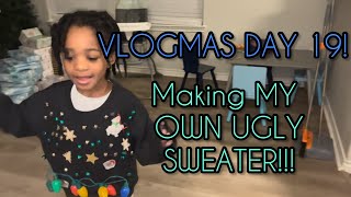 Vlogmas Day 19 with the WILBORNS! UGLY SWEATERS!!