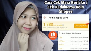 Cara Cek Masa Berlaku / Masa Kadaluwarsa Koin Shopee (Shopee Coins Expiry Check)