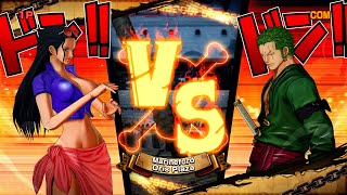 Robin vs Zoro - One Piece: Burning Blood