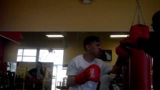 Sabir Training Mario "Little Giant" Leon 2