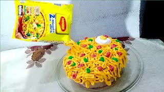 maggi noodles cake/ নুডলস থিম কেক / ম্যাগি নুডলস থিম কেক / noodles theme cake / birthday cake recipe